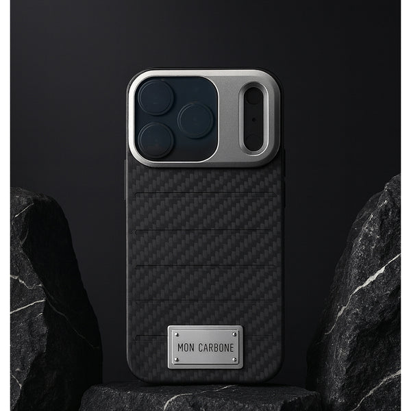 Black Diamond iPhone 17 系列磁吸支架式防彈纖維手機殼