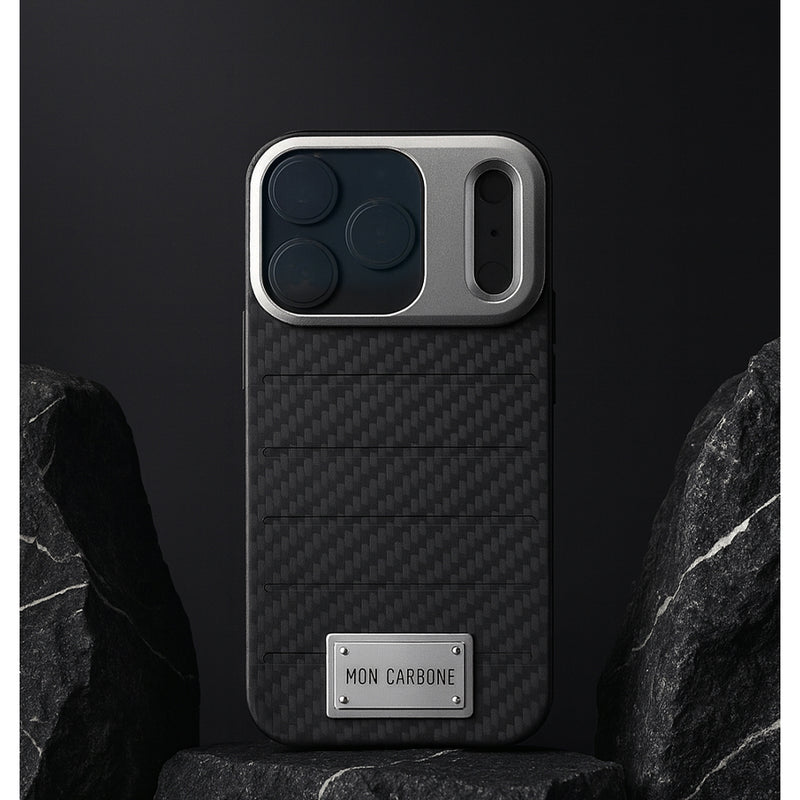 Black Diamond iPhone 17 系列磁吸支架式防彈纖維手機殼