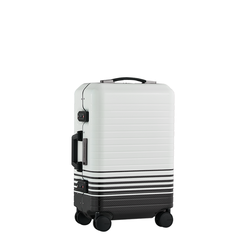 BLACKDIAMOND碳纖維行李箱鋁框版 極地白