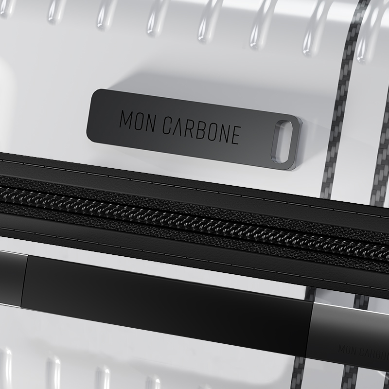 BLACKDIAMOND碳纖維行李箱拉鍊版 極地白