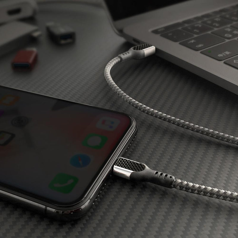 鋁合金 MFi USB-C to Lightning 快速充電傳輸線