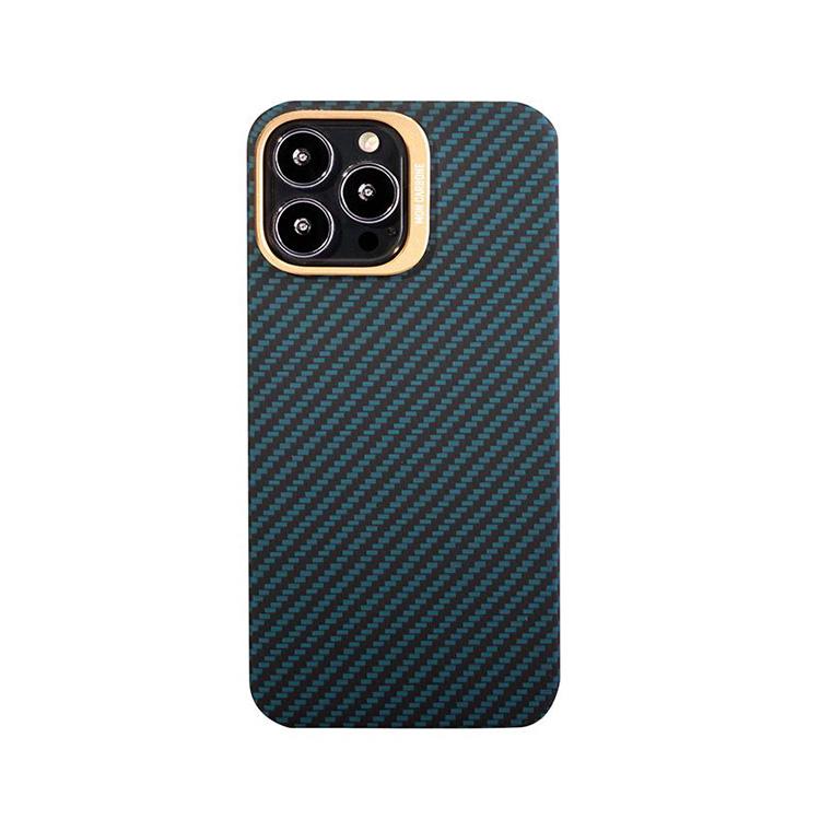 經典防彈纖維保護殼 iPhone 13 系列 – 消光藍金