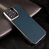防彈纖維鋁合金背框 iPhone 13 系列 - 寶藍銀